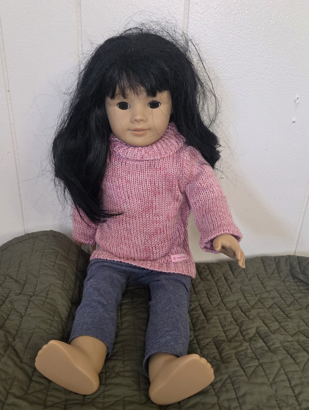 Vintage American Girl Doll JFY #4 – Pleasant Company Neck Stamp – Uncut Hair